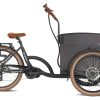 Vogue Journey Plus 3-wiel bakfiets Mat Zwart-Bruin